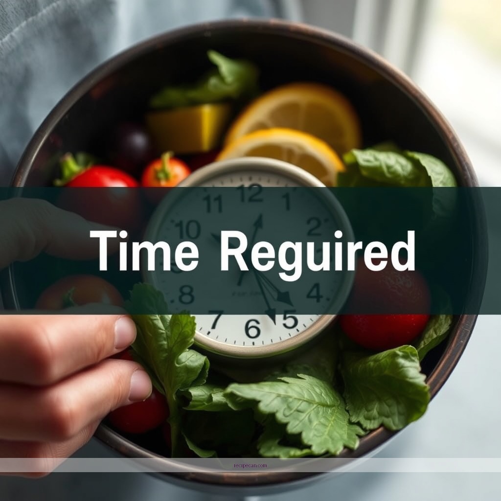 Time Required - juicing recipes for weight loss