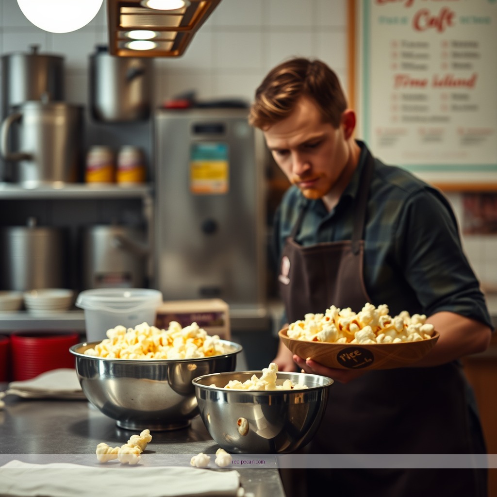 Time Required - popcorn machine recipe