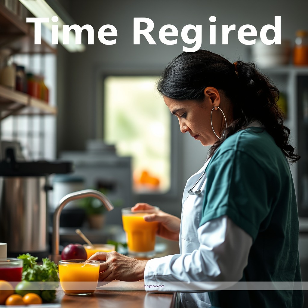 Time Required - healthy juice recipes