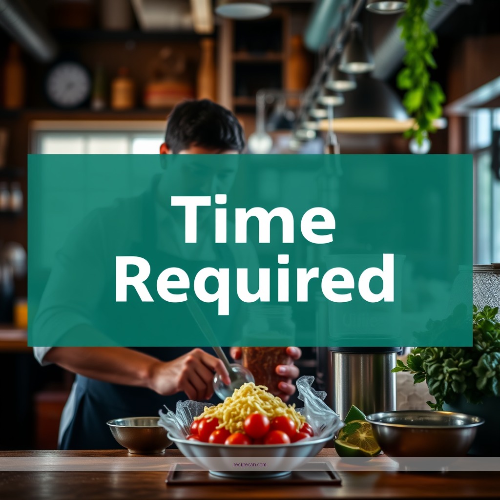 Time Required - juice recipes for juicer