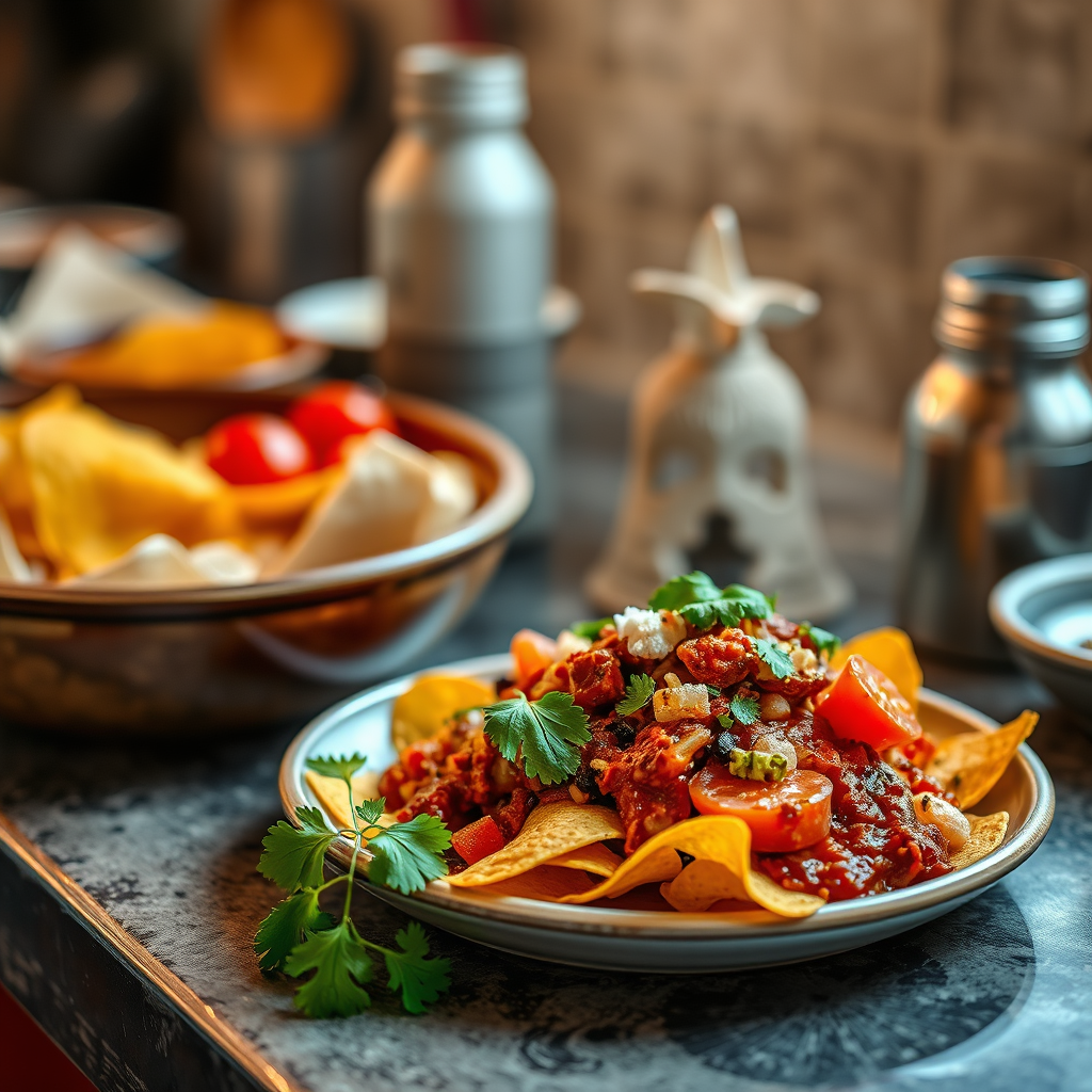 Time Required - recipe for chilli nachos