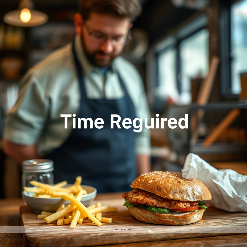 Time Required - homemade chicken sandwich recipe pickle juice