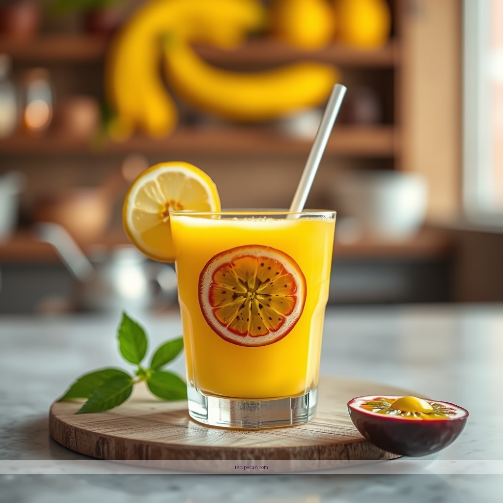 Time Required - recipe of passion fruit juice