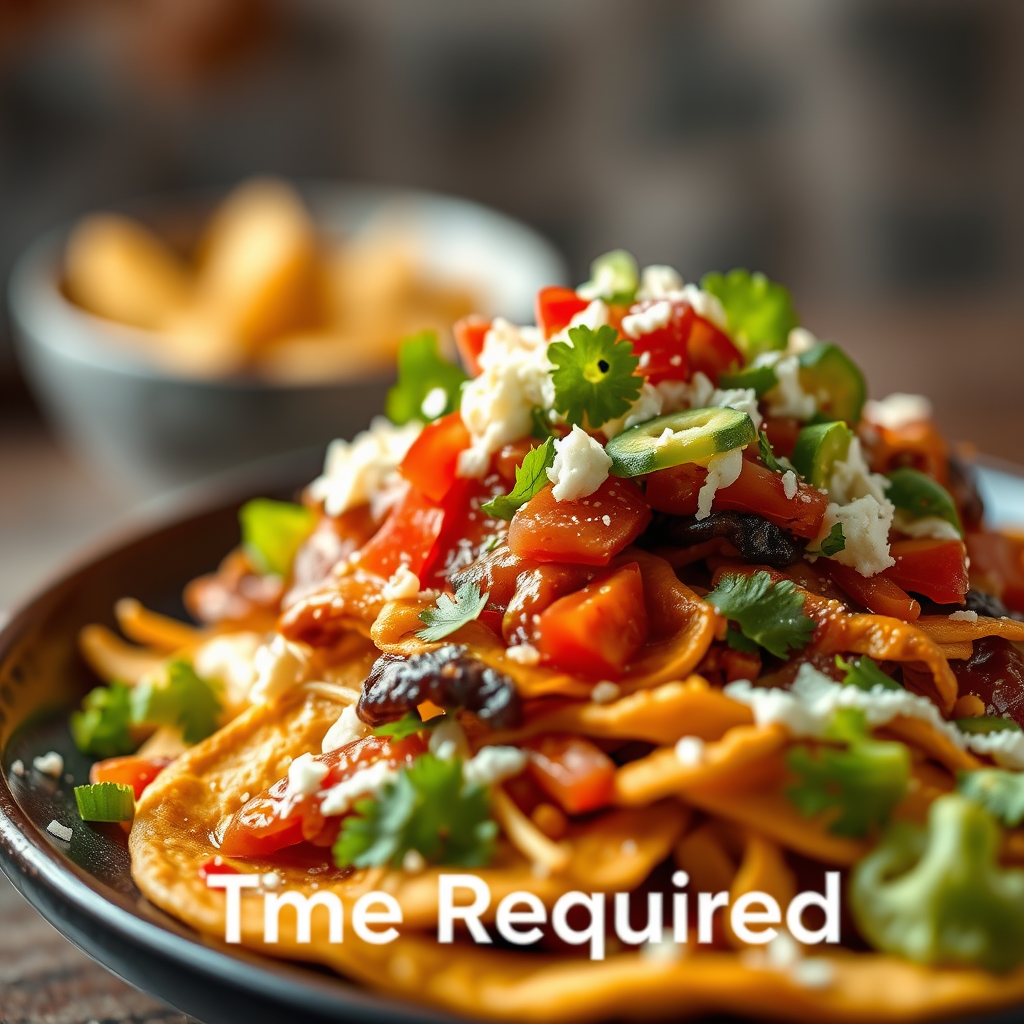 Time Required - recipe nachos supreme