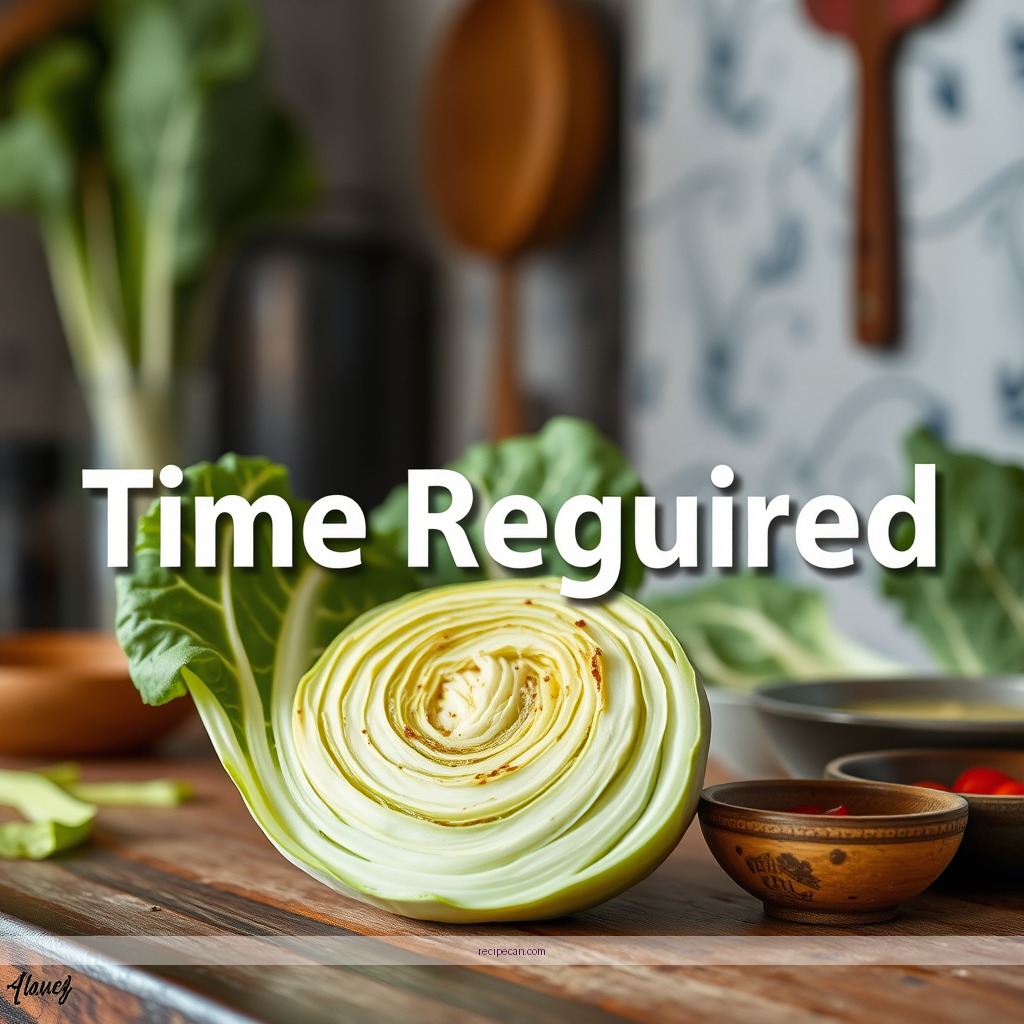 Time Required - cabbage juice recipe
