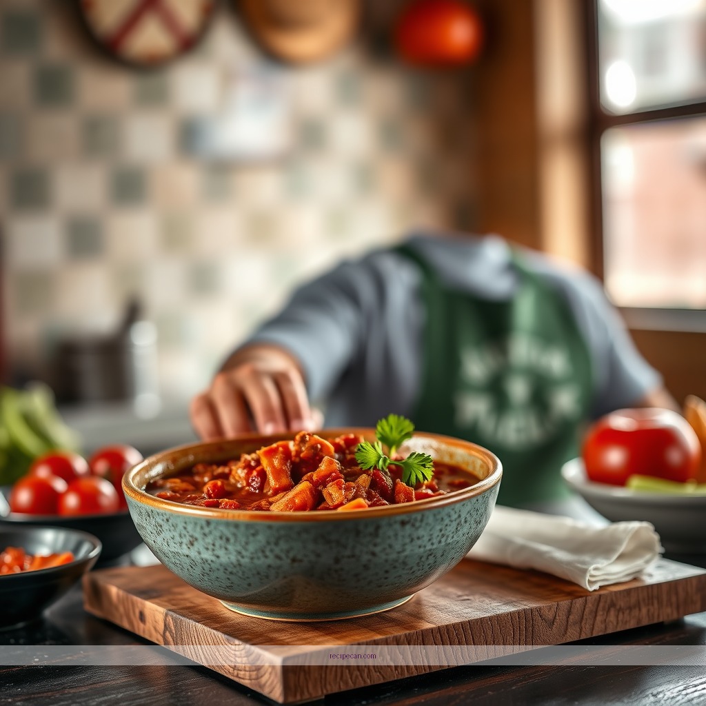 Time Required - chili recipe with tomato juice