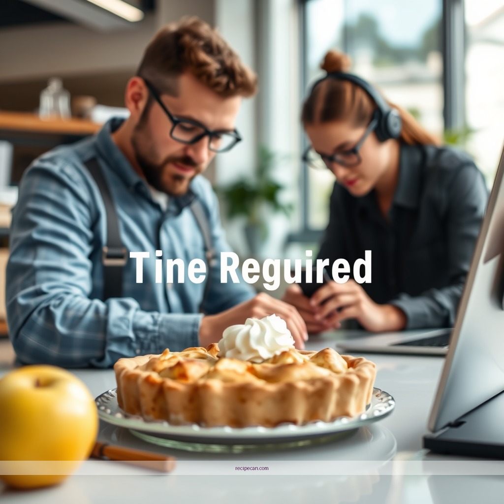 Time Required - apple juice pie recipe