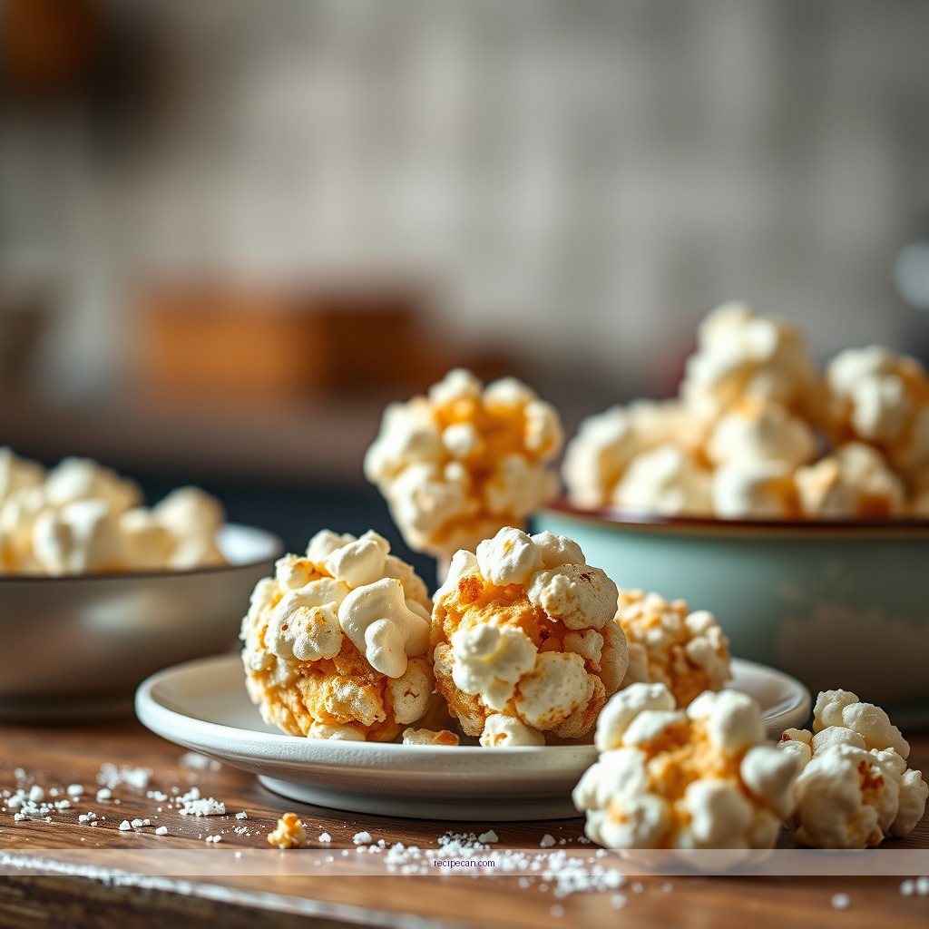 Time Required - popcorn balls recipe with marshmallows