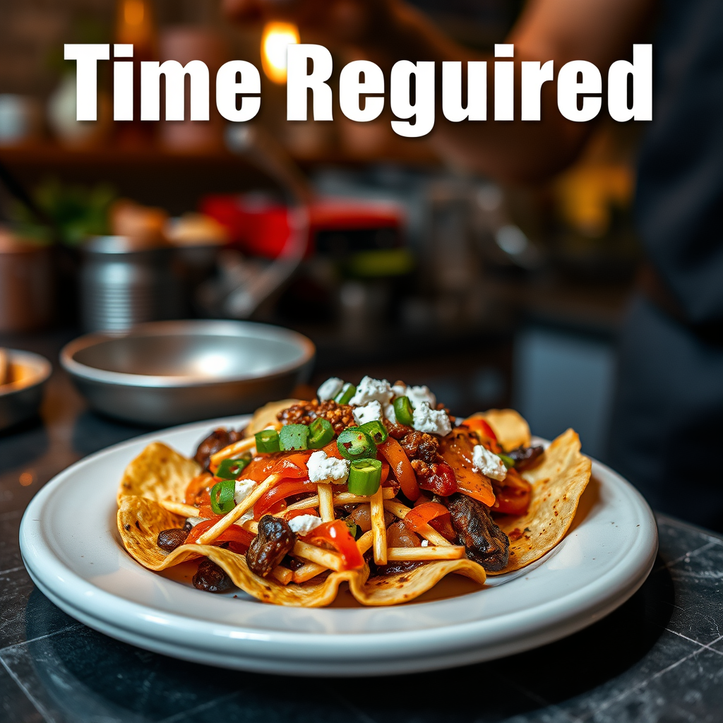 Time Required - taco nachos recipe