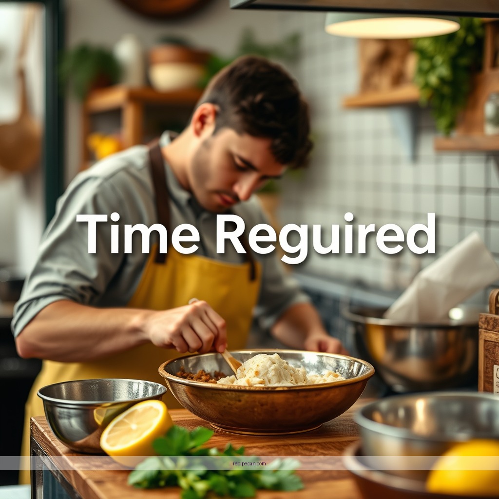 Time Required - recipe with lemon juice