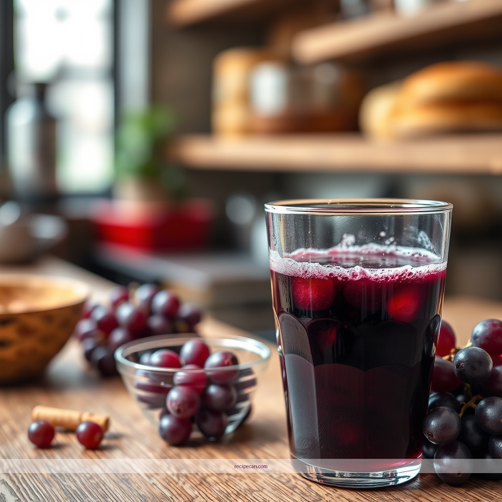 Time Required - recipes for grape juice