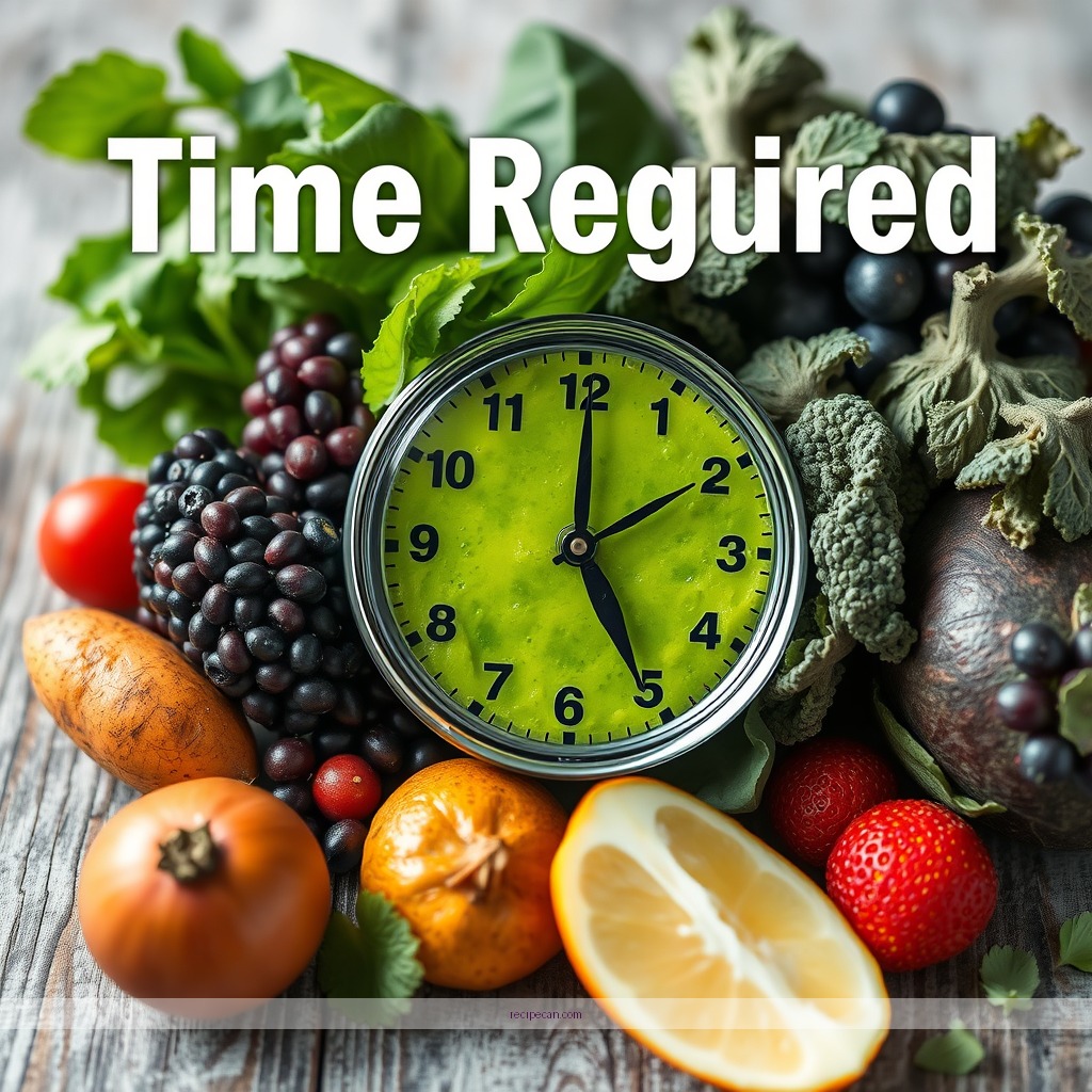 Time Required - detox diet juice fasting recipes