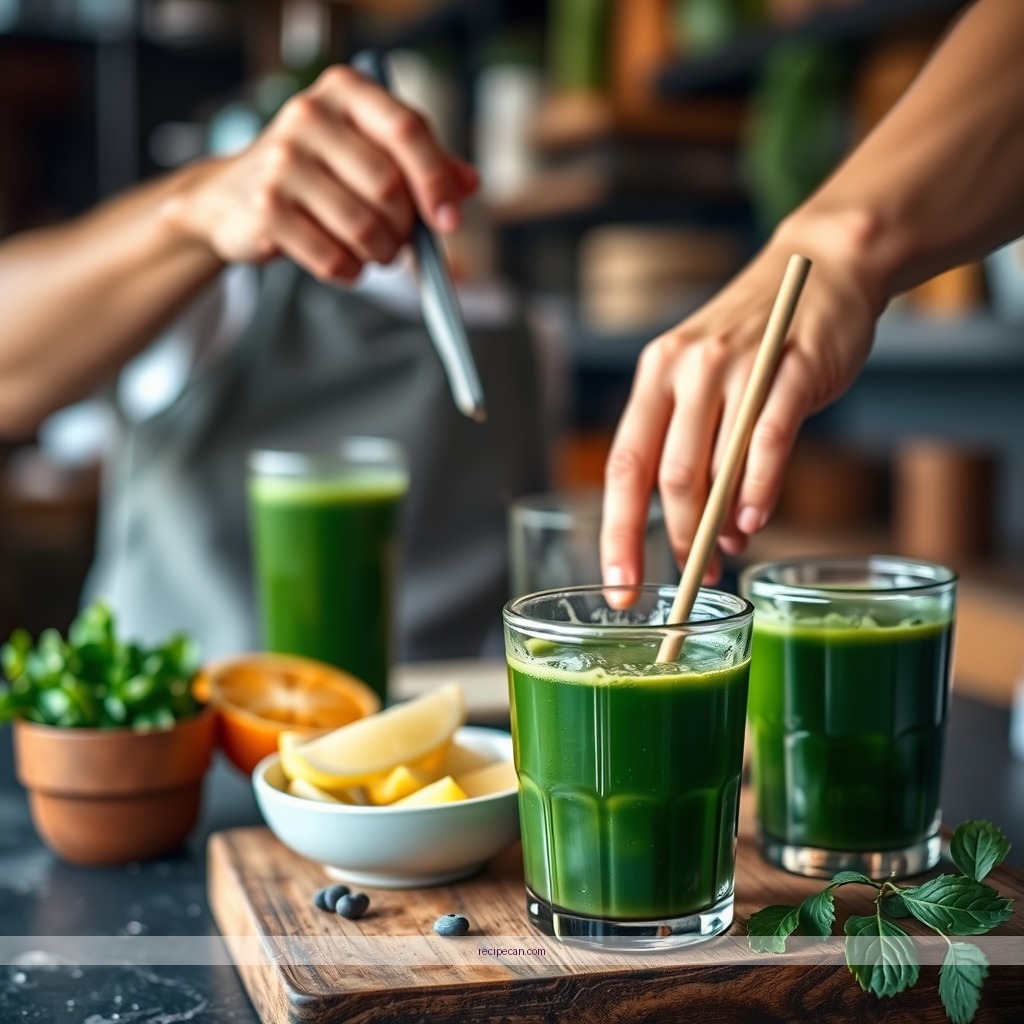 Time Required - green juice recipes for detox