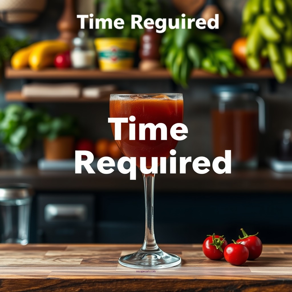 Time Required - homemade juice recipes