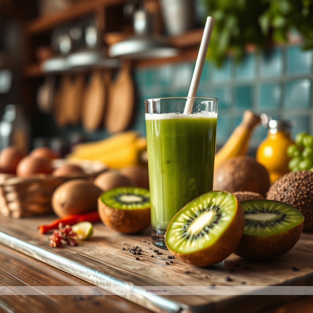 Time Required - kiwi juice recipe