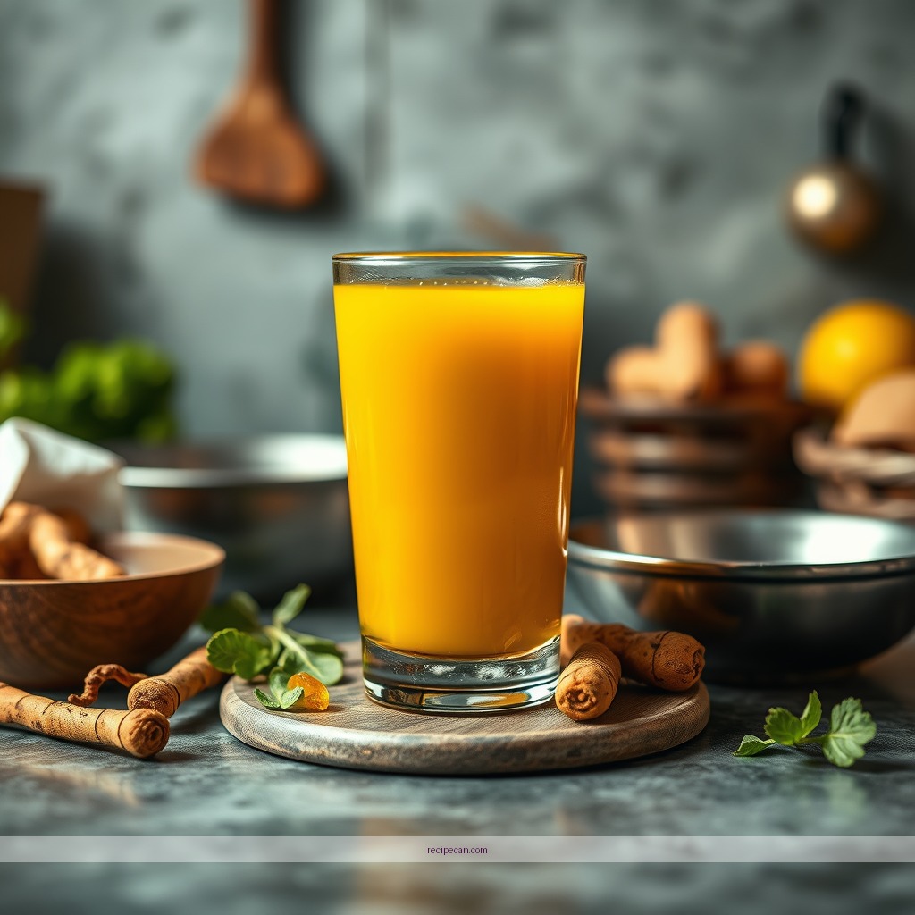 Time Required - turmeric juice recipe