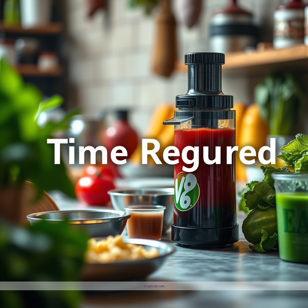 Time Required - v8 juice recipe juicer