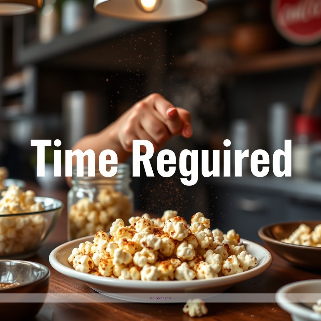 Time Required - popcorn seasoning recipe