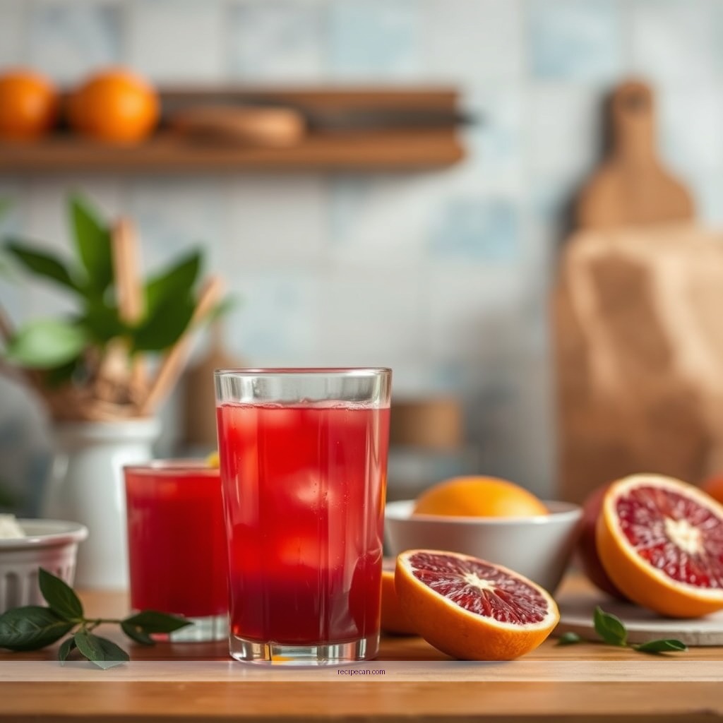 Time Required - blood orange juice recipe