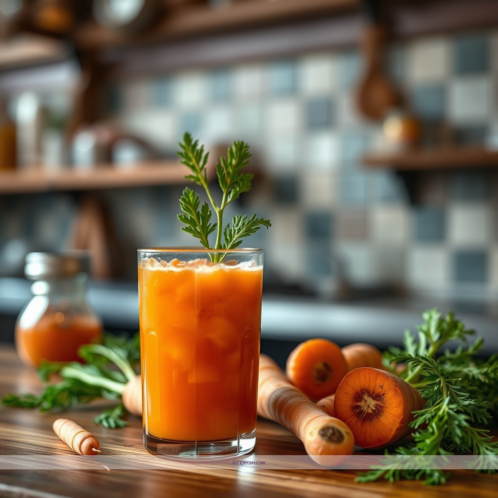 Time Required - carrot juice drink recipe