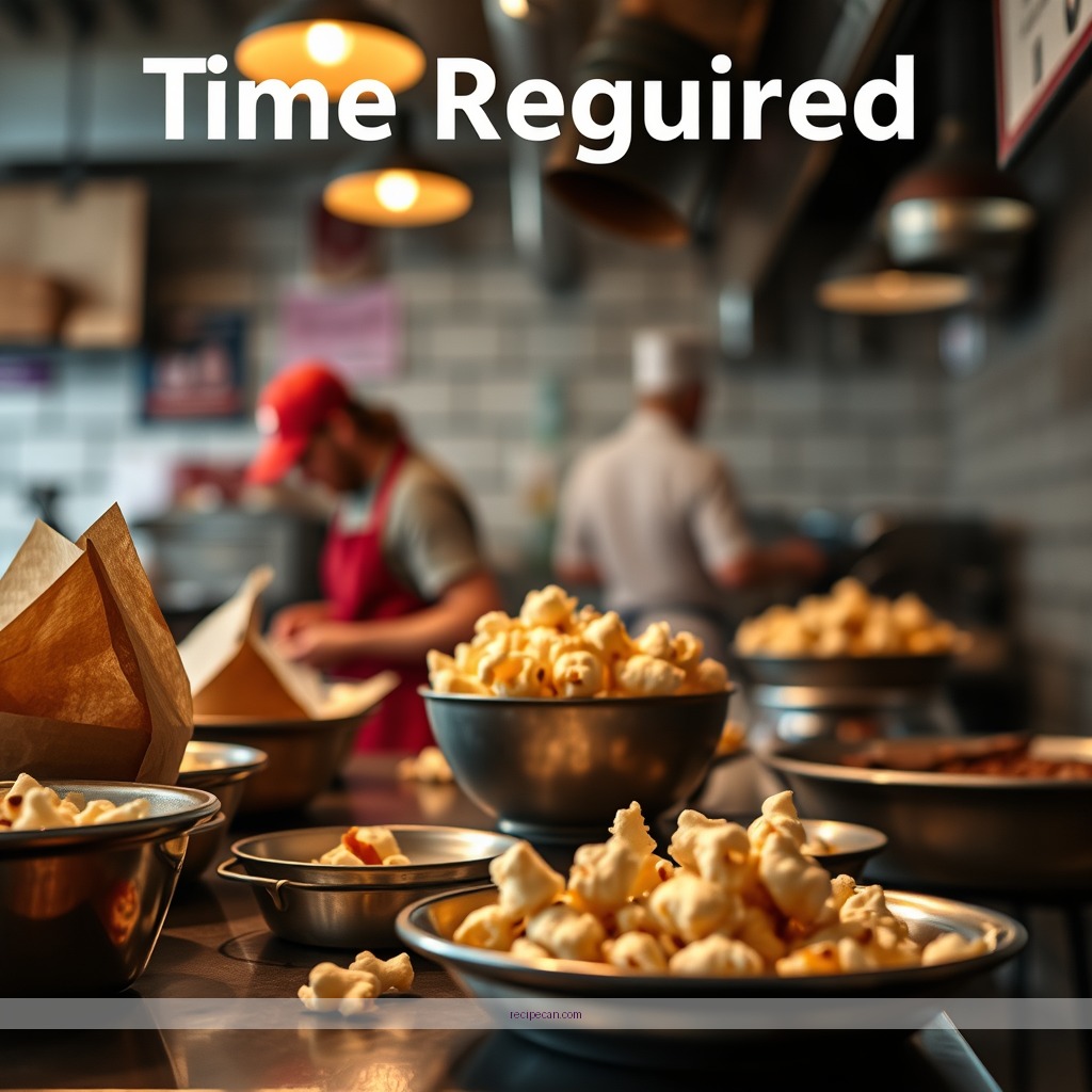 Time Required - chicken popcorn recipe