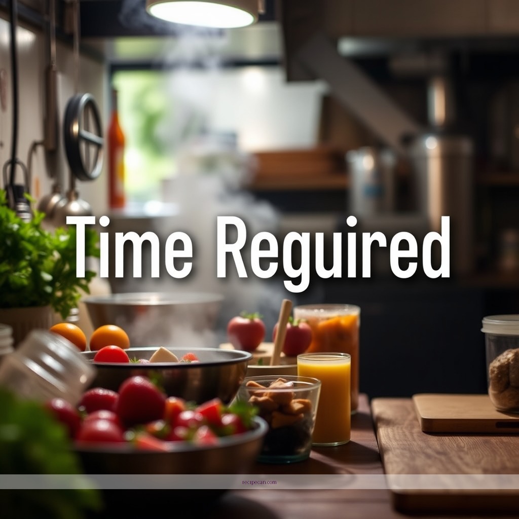 Time Required - juice recipes for detox