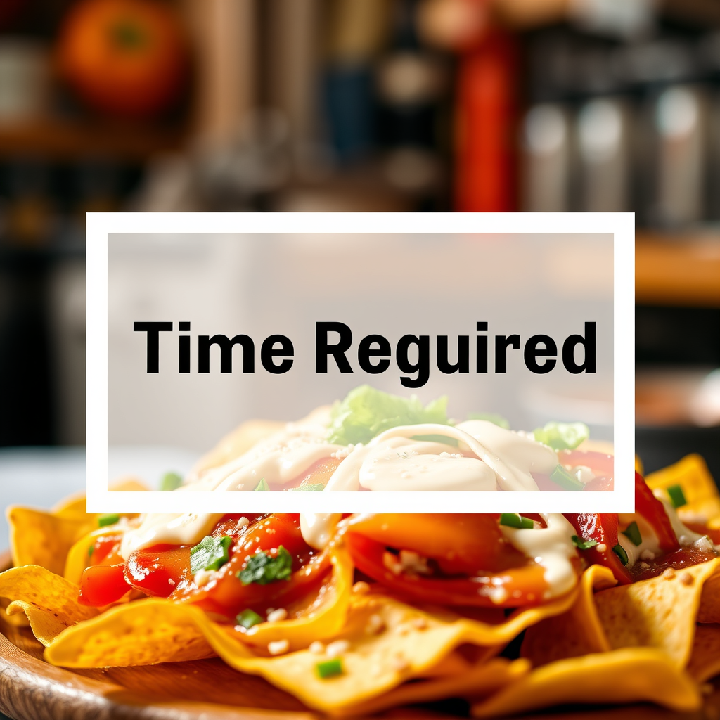 Time Required - cheese nachos recipes