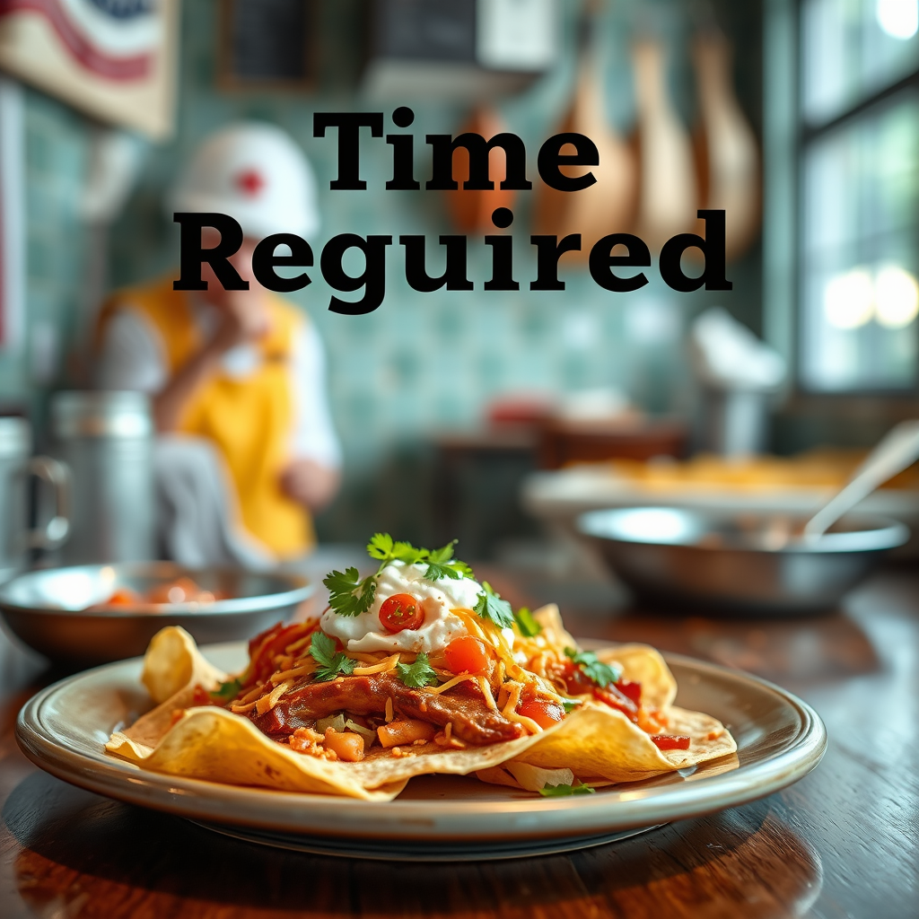 Time Required - chilis nachos recipe