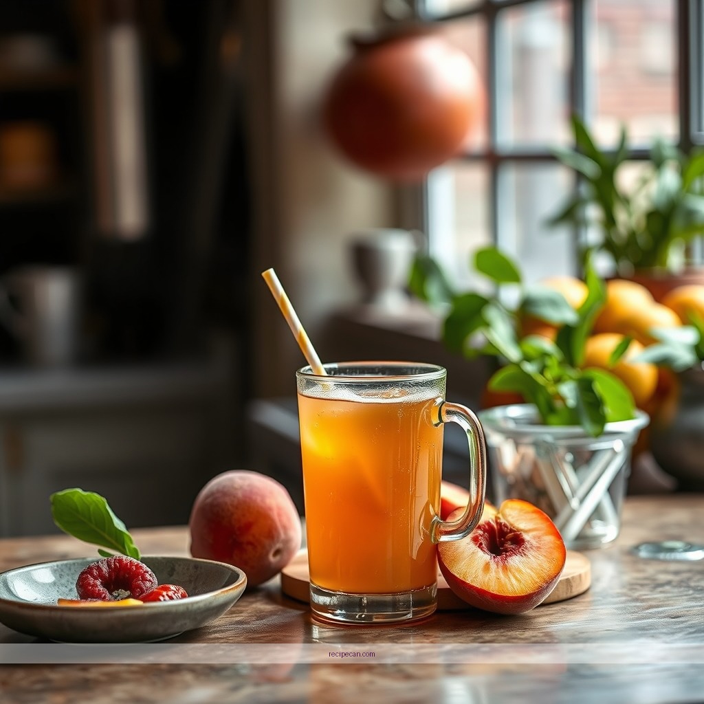 Time Required - peach juice recipe