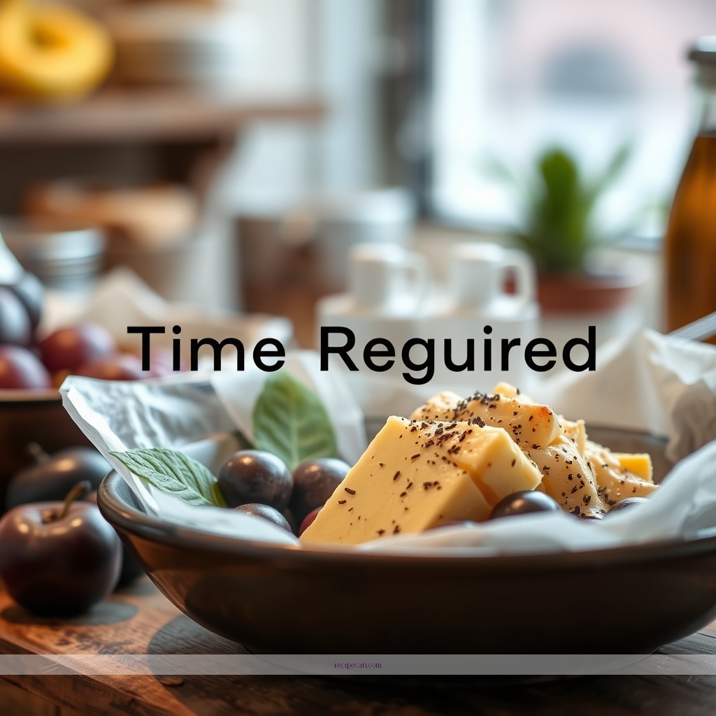 Time Required - prune juice and butter recipe