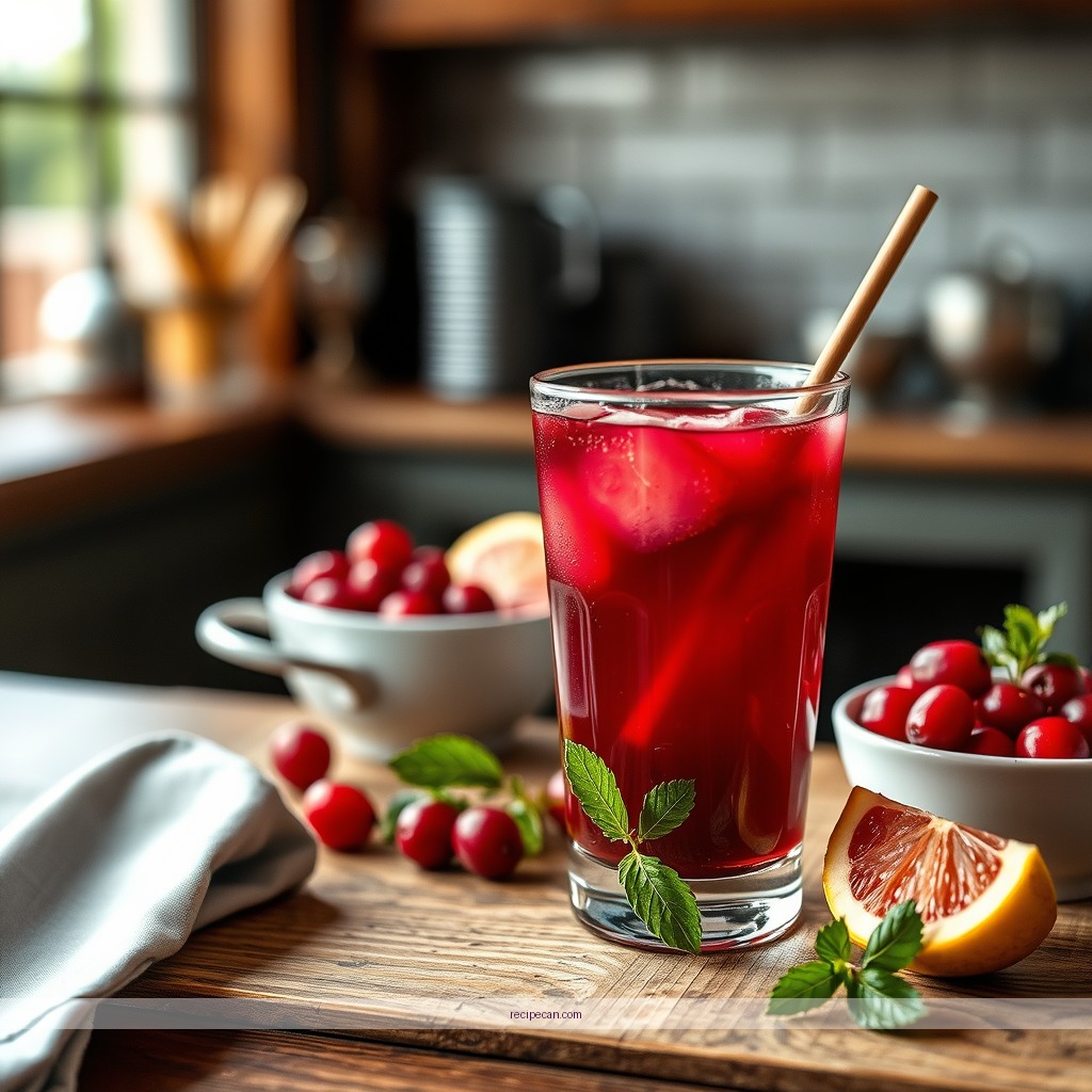 Time Required - recipe for cranberry juice