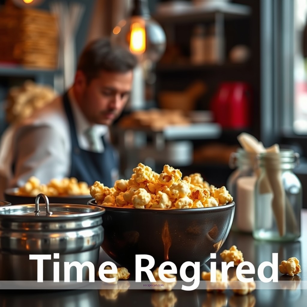 Time Required - how to make caramel popcorn recipe