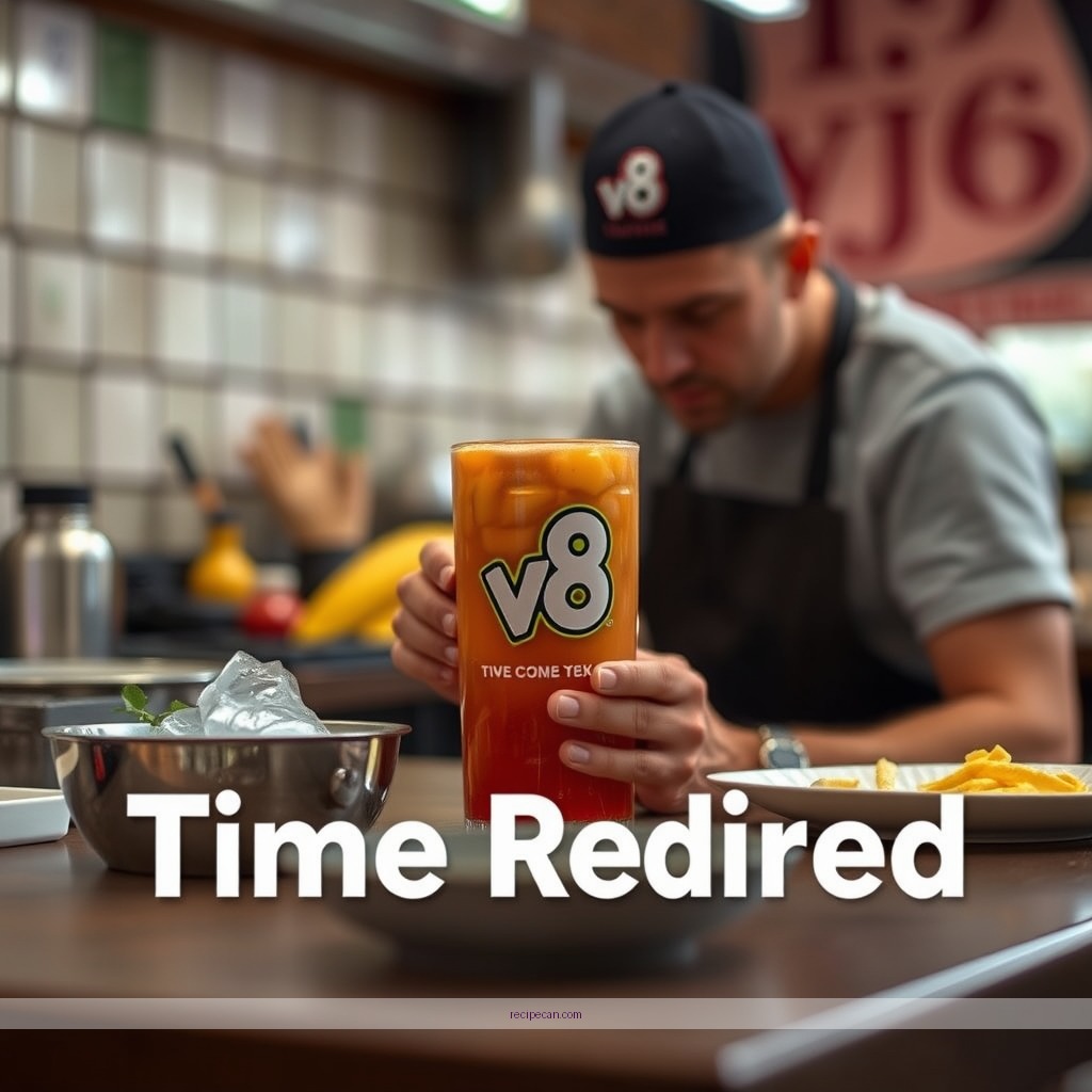 Time Required - v8 juice recipes