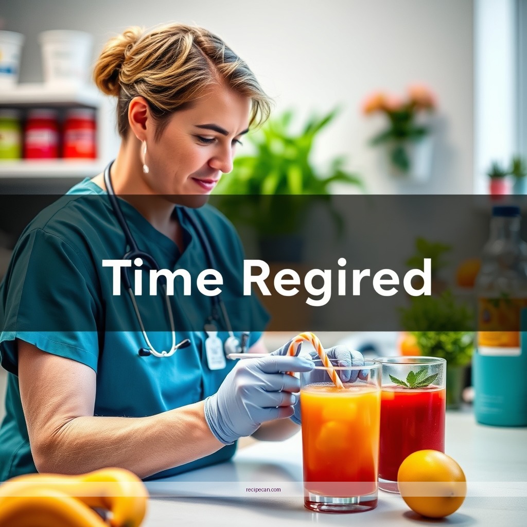 Time Required - healthy juice drink recipes