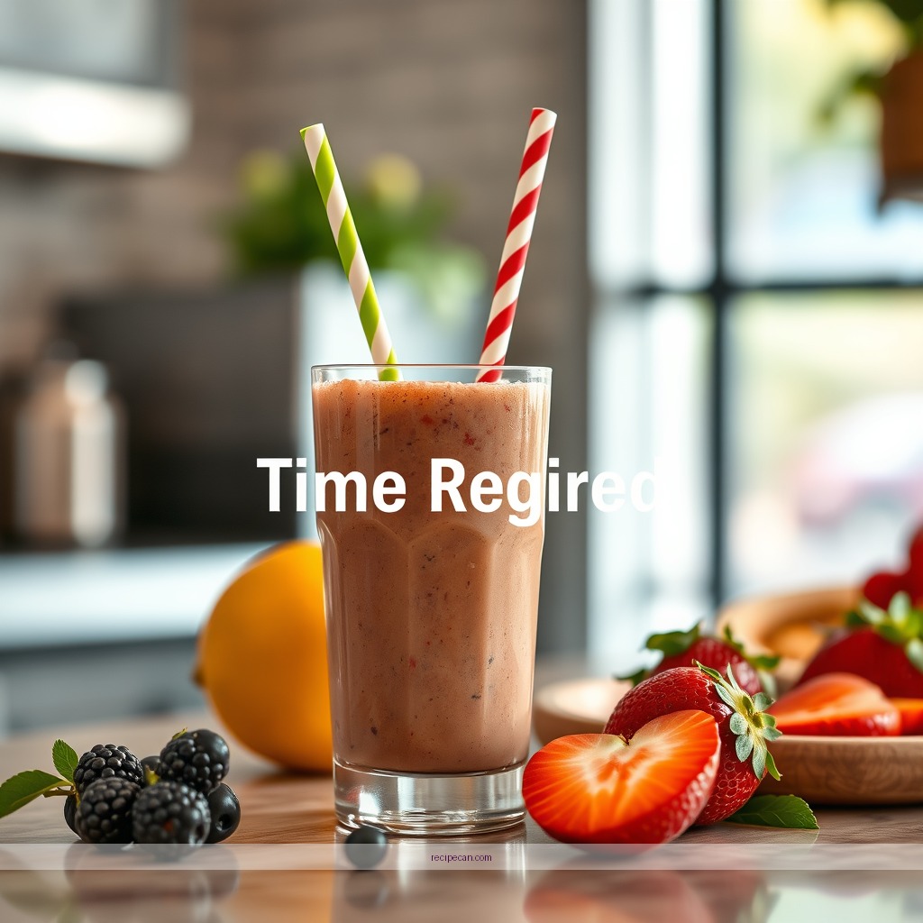 Time Required - jamba juice fruit smoothie recipes