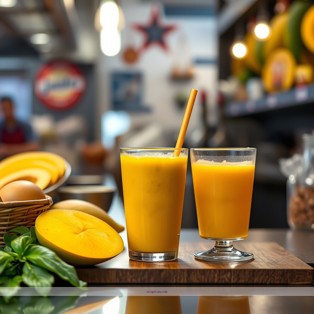 Time Required - jamba juice mango a go go recipe