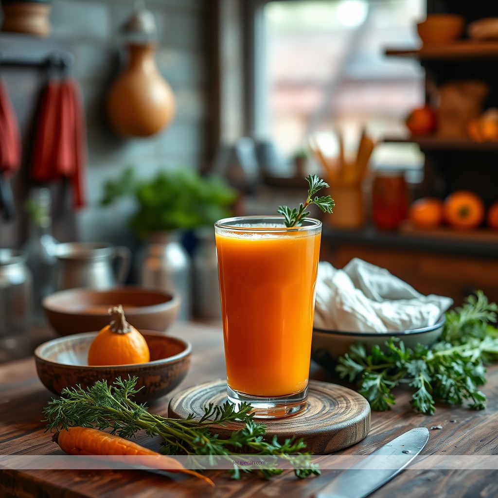 Time Required - orange carrot juice recipe
