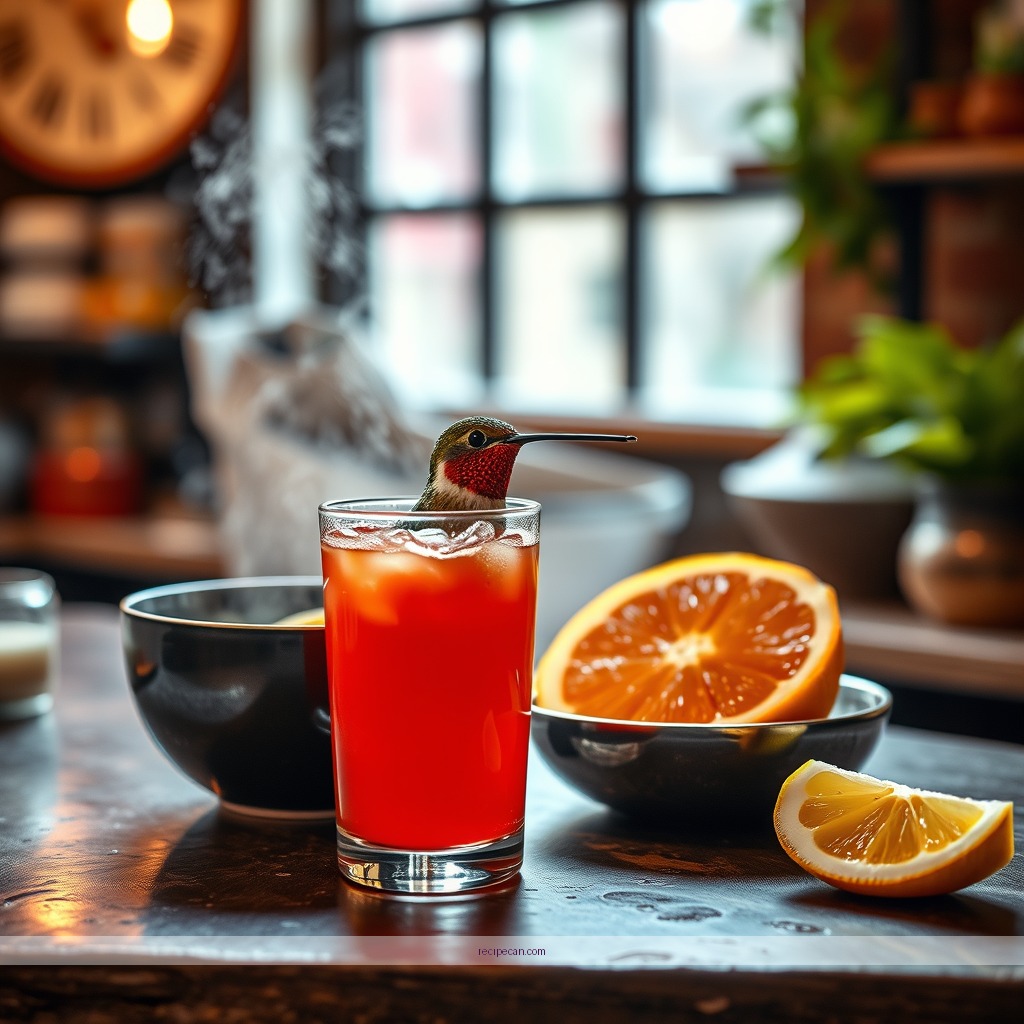 Time Required - recipe for hummingbird juice