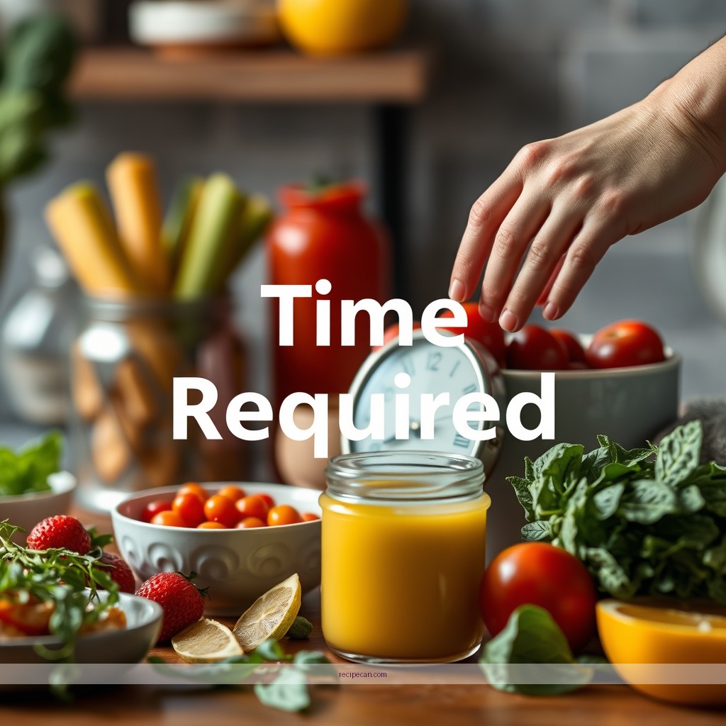 Time Required - weight loss juice cleanse recipes