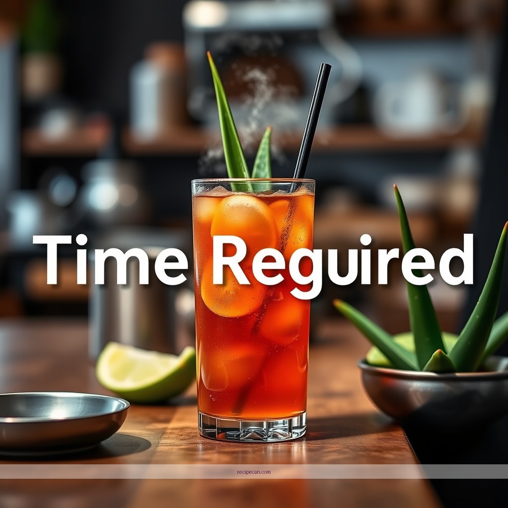 Time Required - aloe juice drink recipes