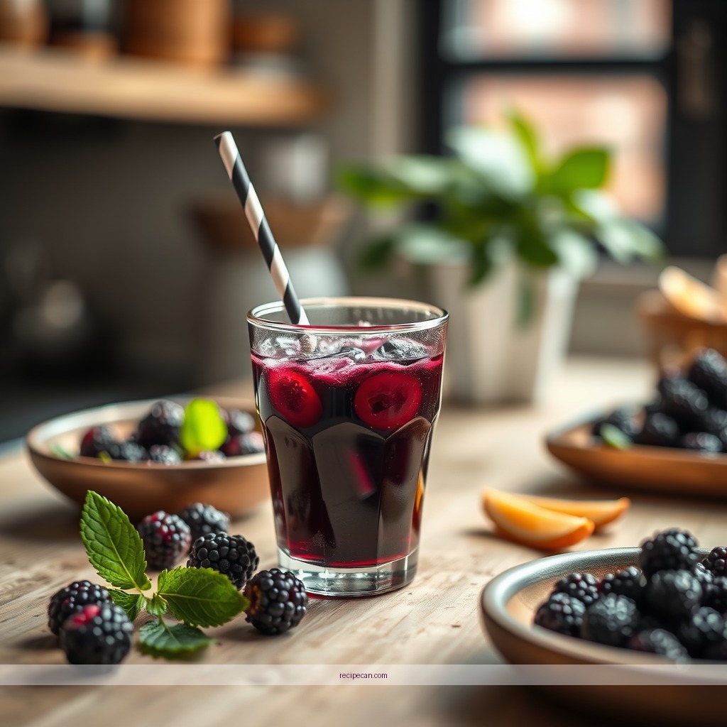 Time Required - blackberry juice recipe