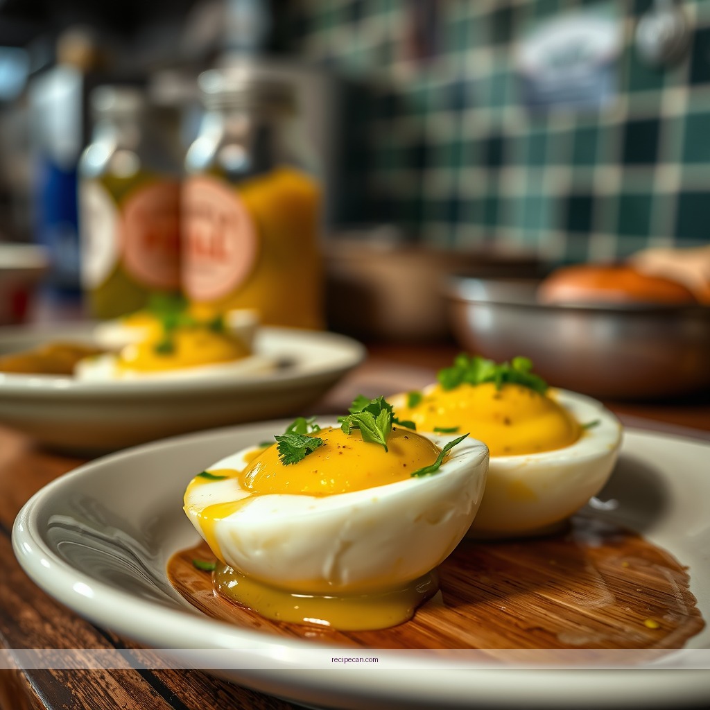 Time Required - deviled egg recipe with pickle juice