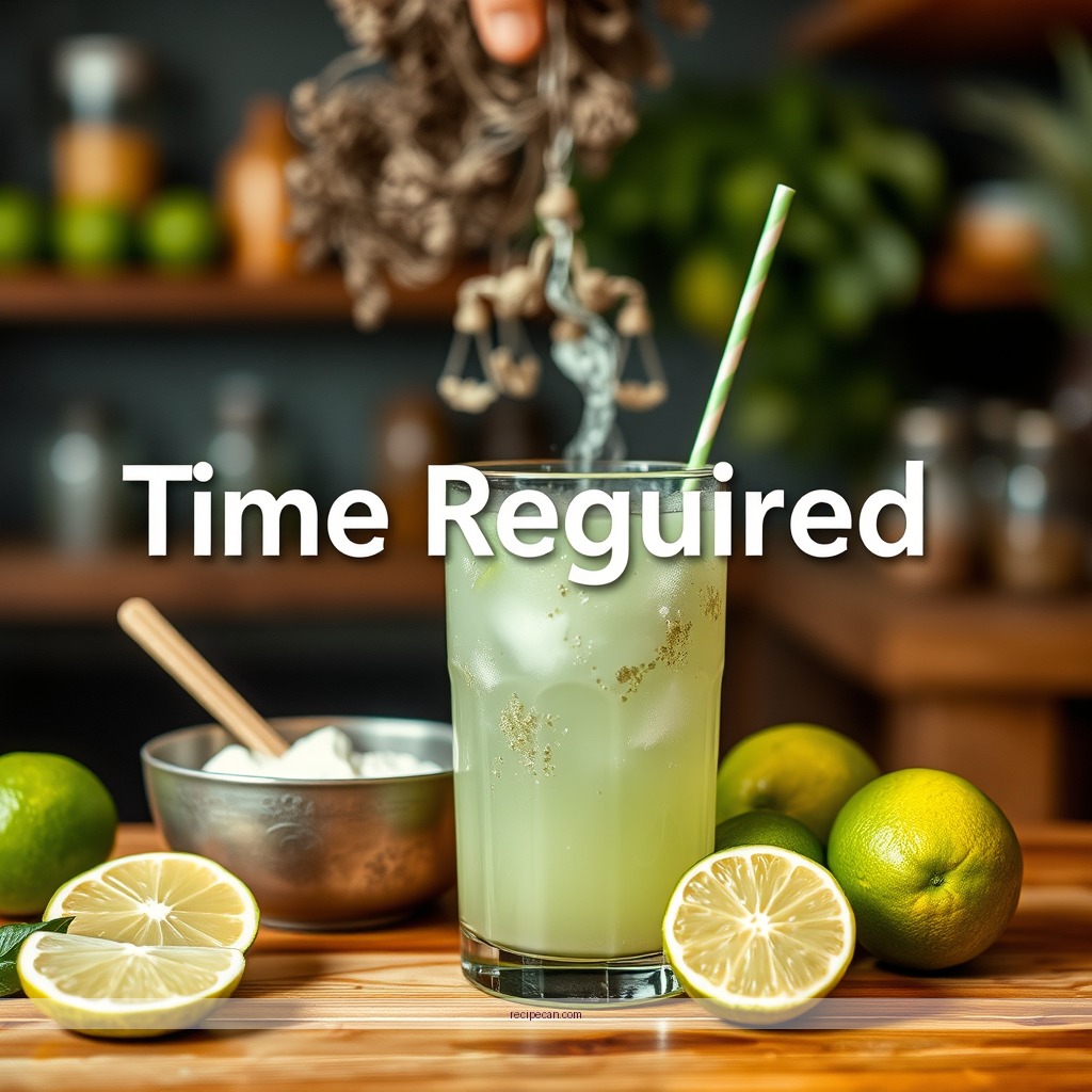 Time Required - fresh lime juice recipe