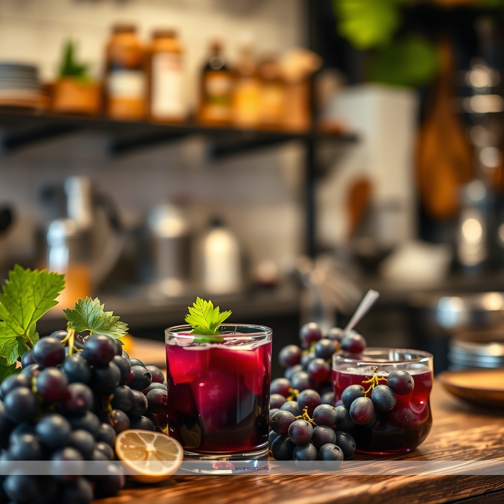 Time Required - grape juice recipes