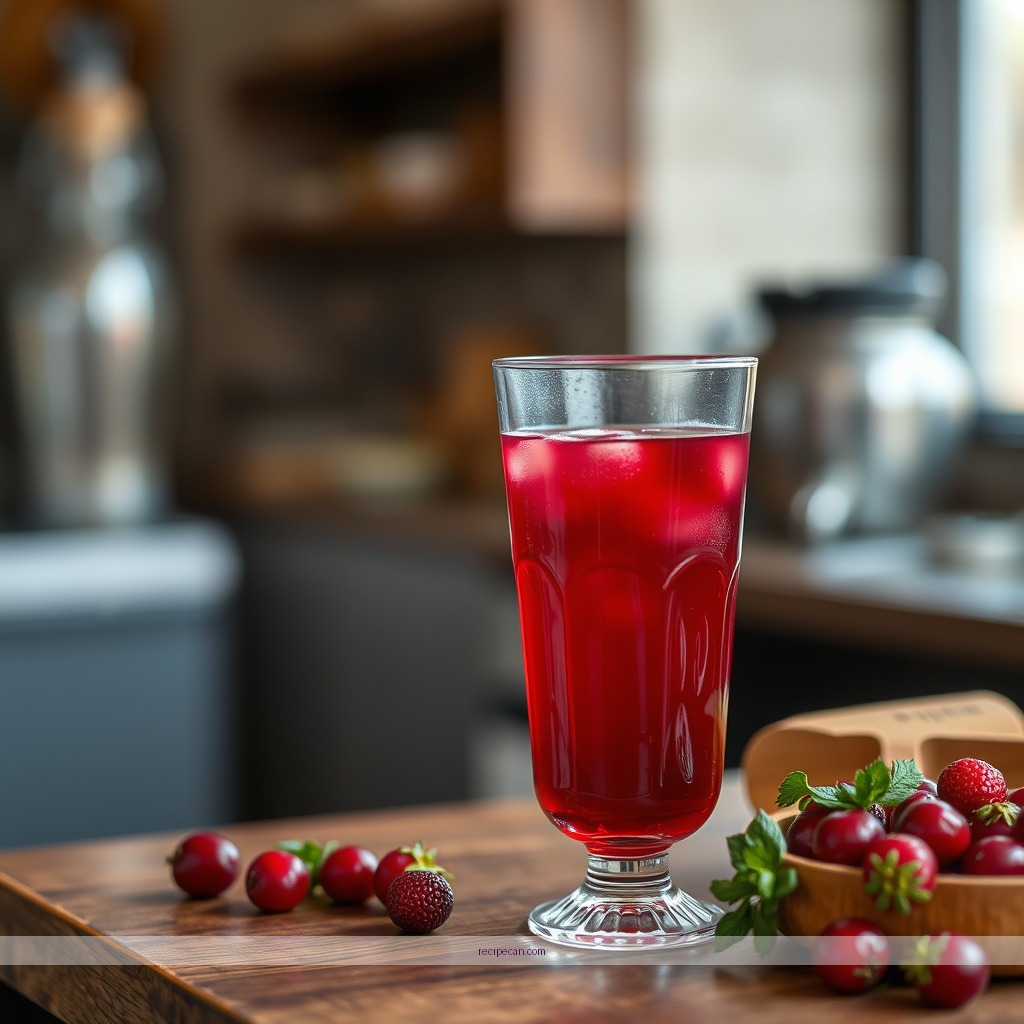 Time Required - homemade cranberry juice recipe