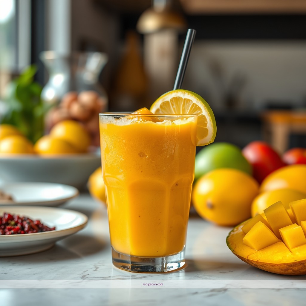 Time Required - jamba juice mango go go recipe