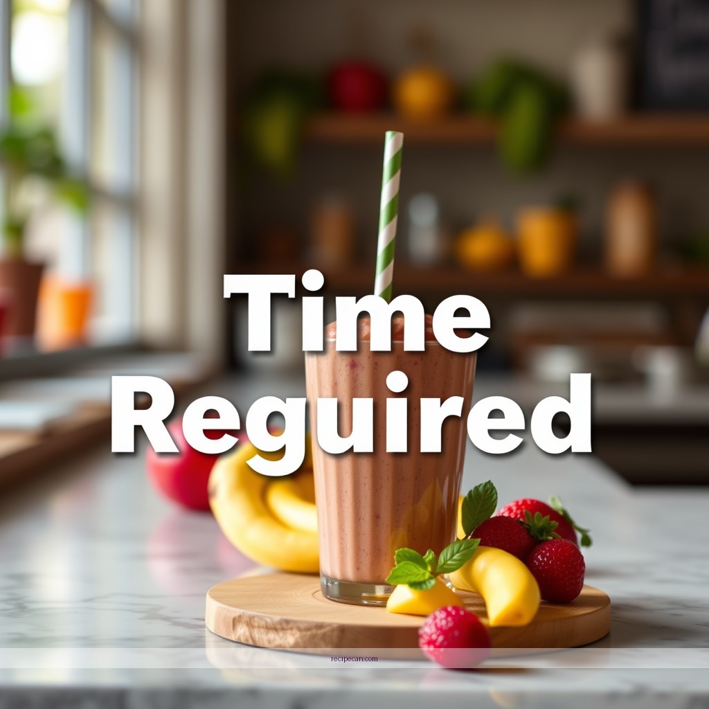 Time Required - jamba juice razzmatazz recipe