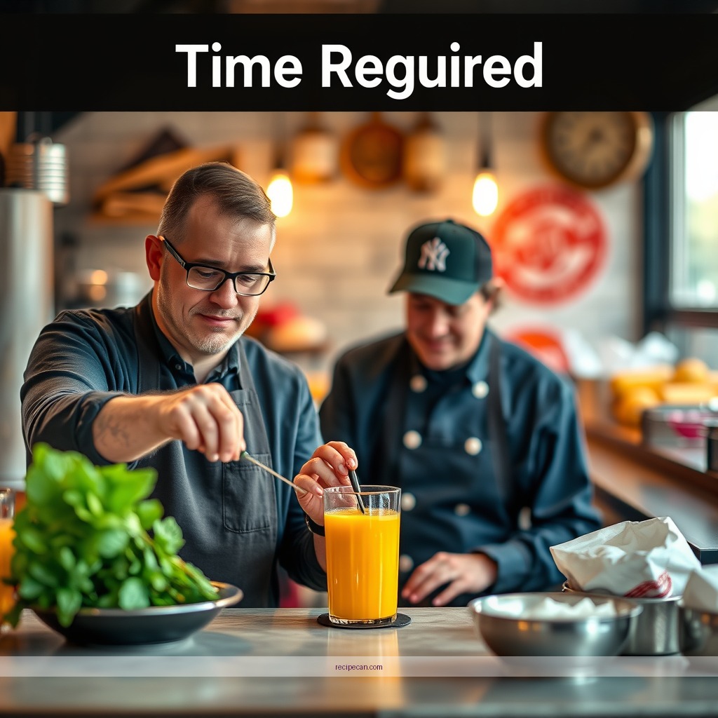Time Required - jersey mike's juice recipe