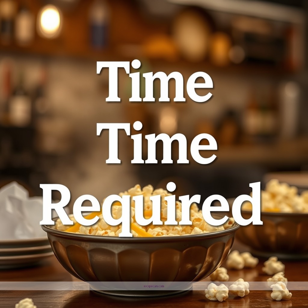 Time Required - whirley popcorn recipe