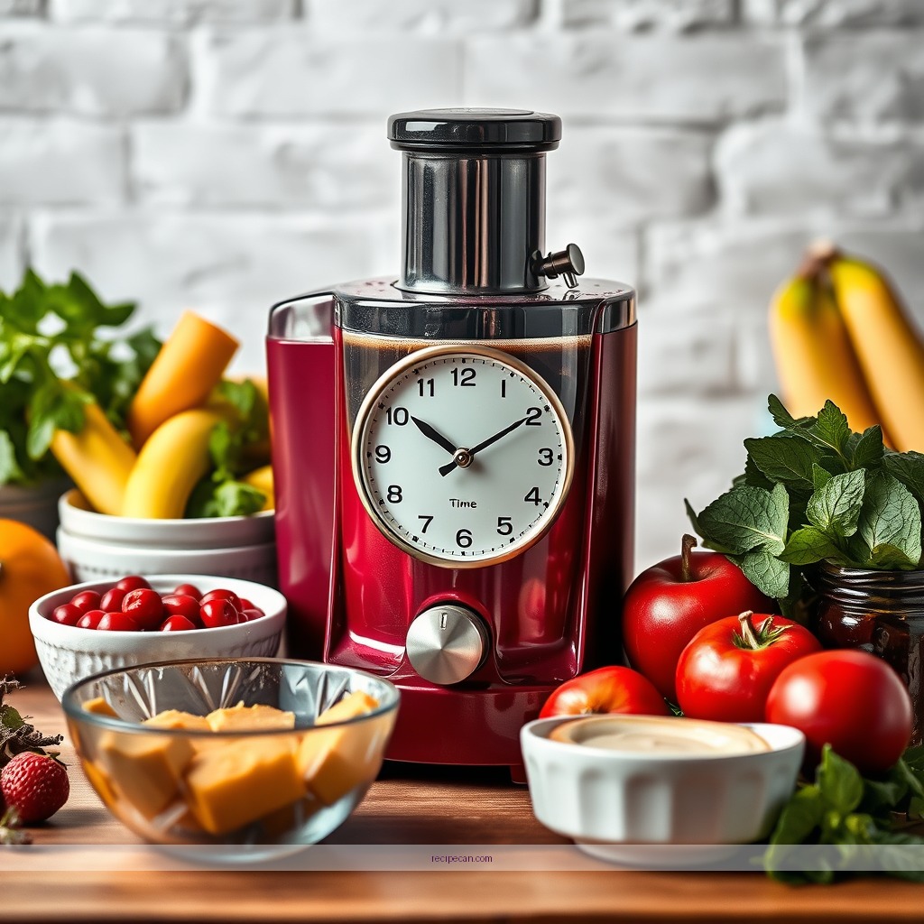 Time Required - juicer machine recipes for weight loss